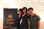 Soldgers co-founders (from left) Angeline Tham, Tian Qiuyan and Chan Chiou Hao